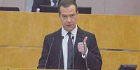 МЕДВЕДЕВ ПОВТОРИЛ ПРОЙДЕННОЕ