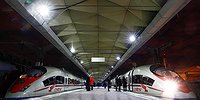 «Сапсанов» прибывает согласно расписанию
